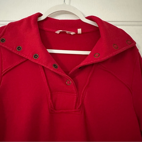 Soft Surroundings Womens Vintage Wash Pullover Sweatshirt XL - Picture 6 of 8